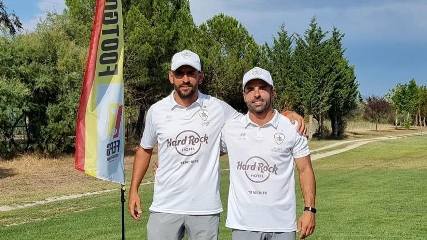 Dos tinerfeños representarán a España en el mundial de footgolf