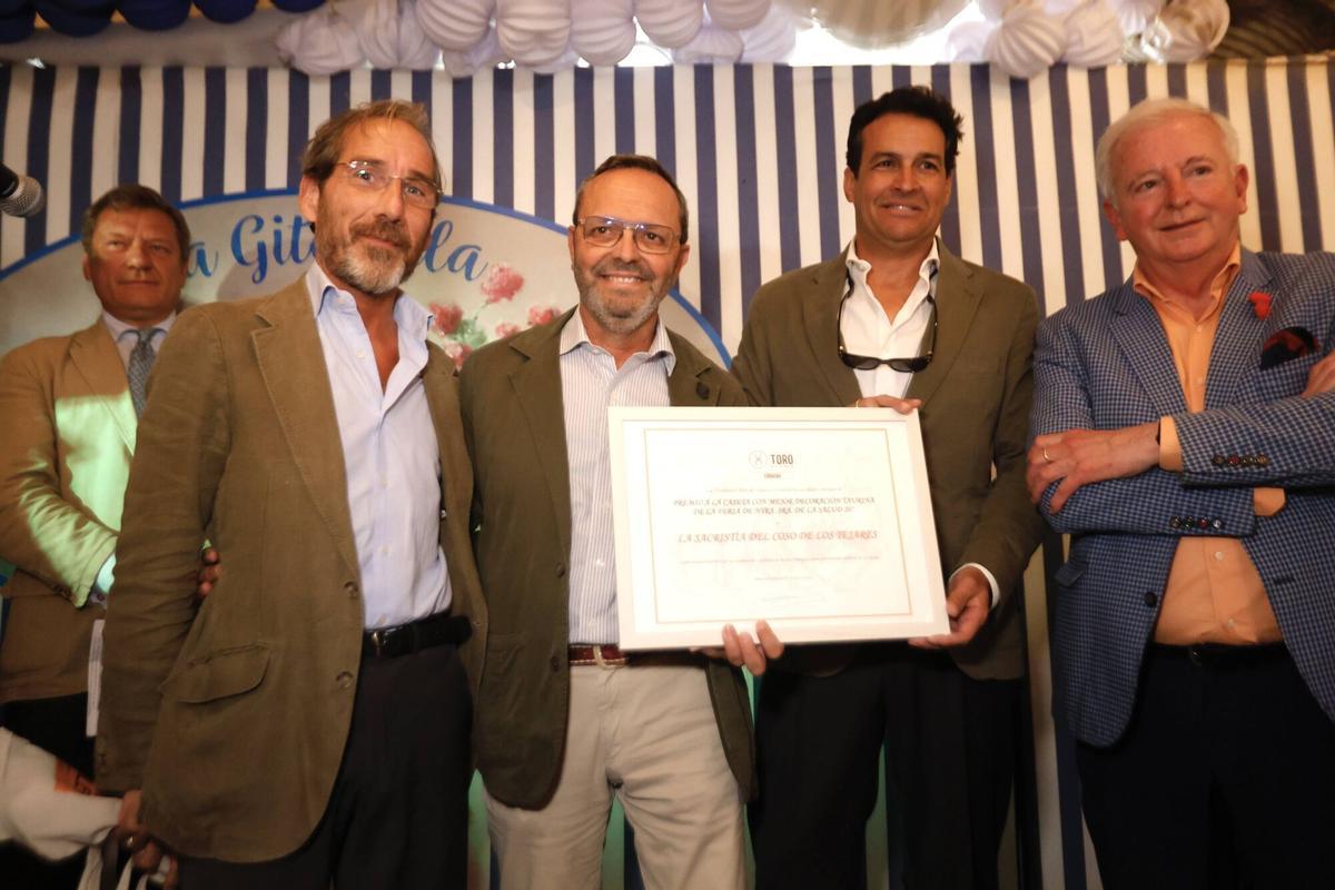 La entrega de los premios de la Asociación de Casetas Tradicionales, en imágenes