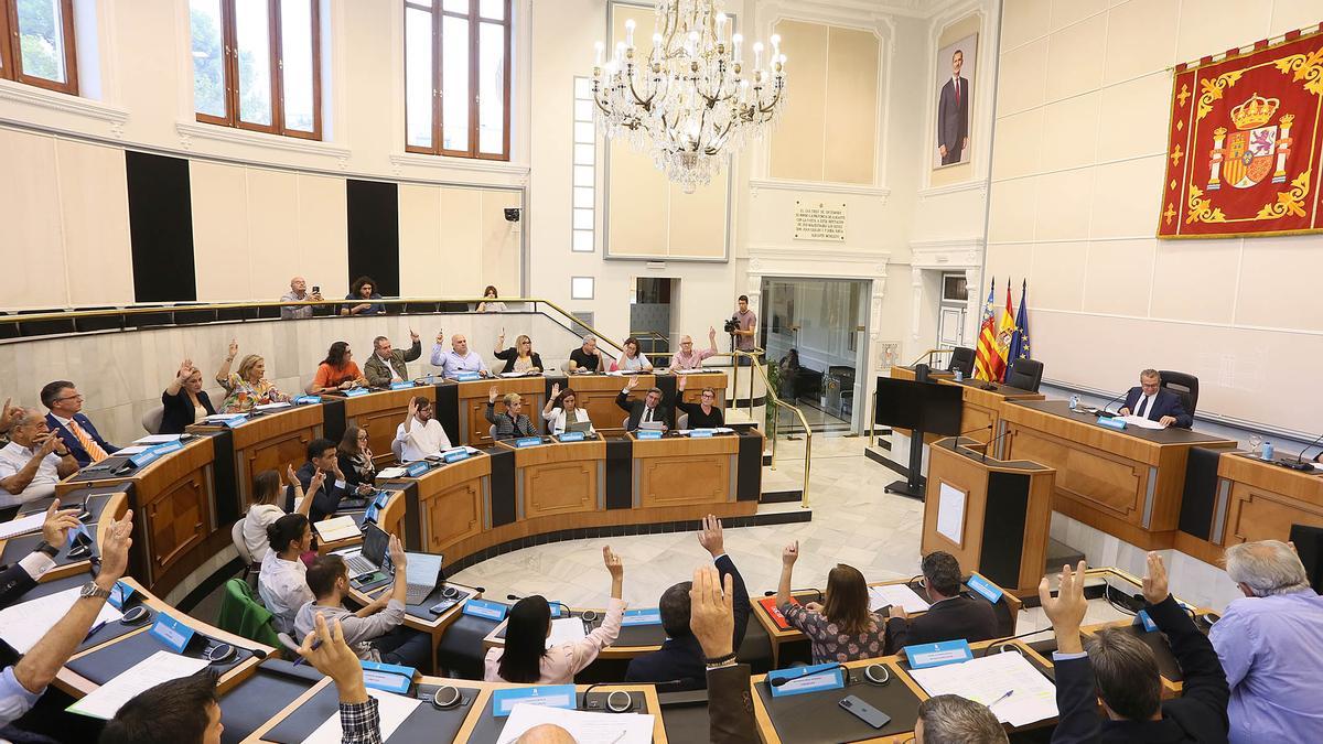 La última reunión del Consejo Económico y Social de la provincia de Alicante, celebrada en octubre