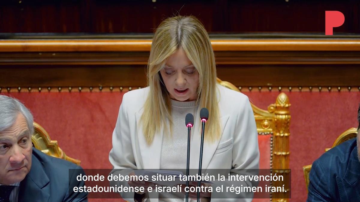 Meloni reconoce que la operación en Irán estuvo fuera del derecho internacional