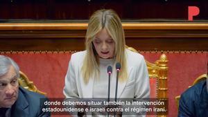 Meloni reconoce que la operación en Irán estuvo fuera del derecho internacional