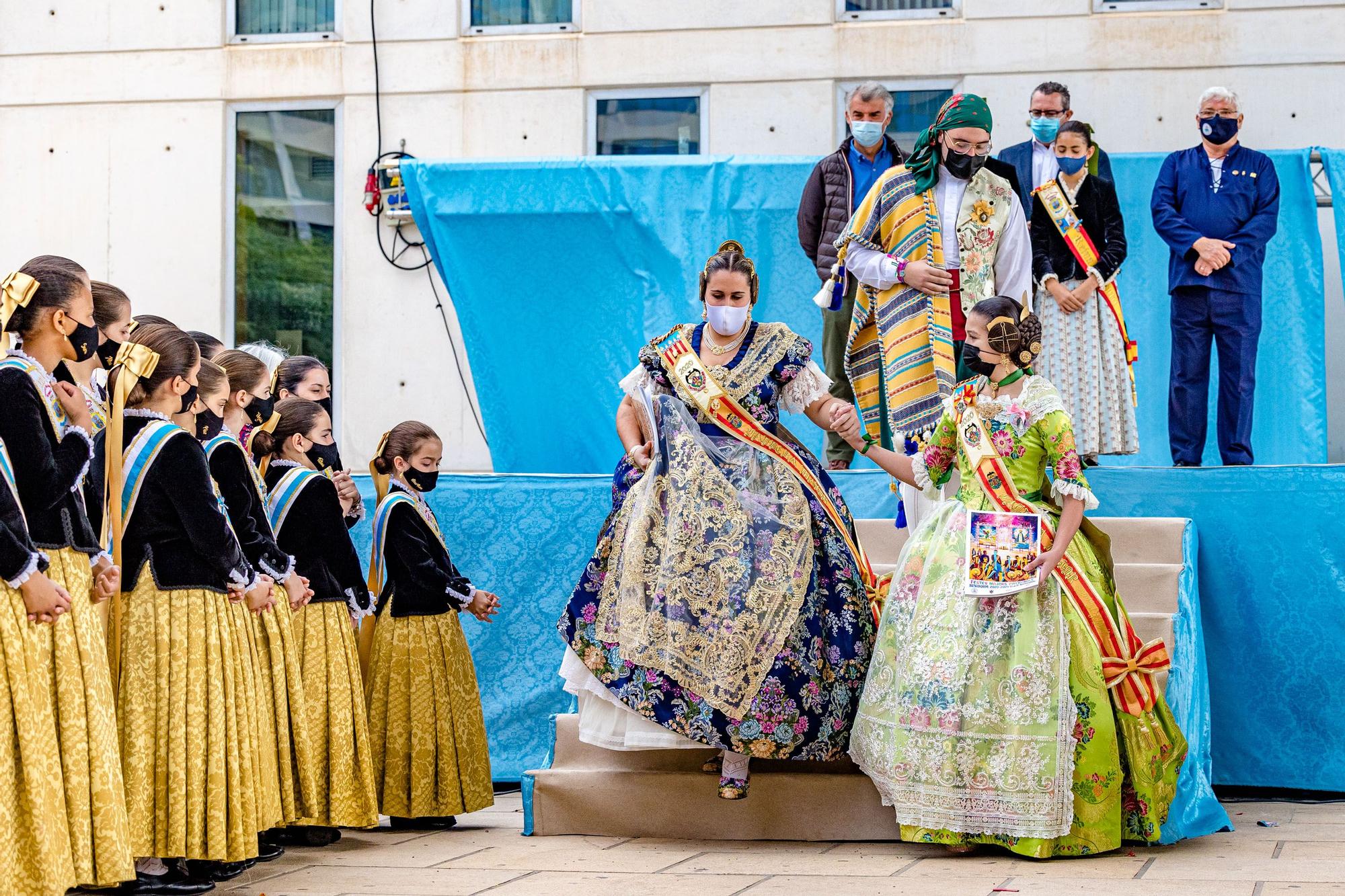 Mascletà infantil en las fiestas de Benidorm