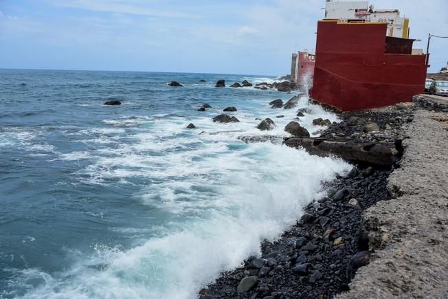 Pleamar en la zona norte de Gran Canaria