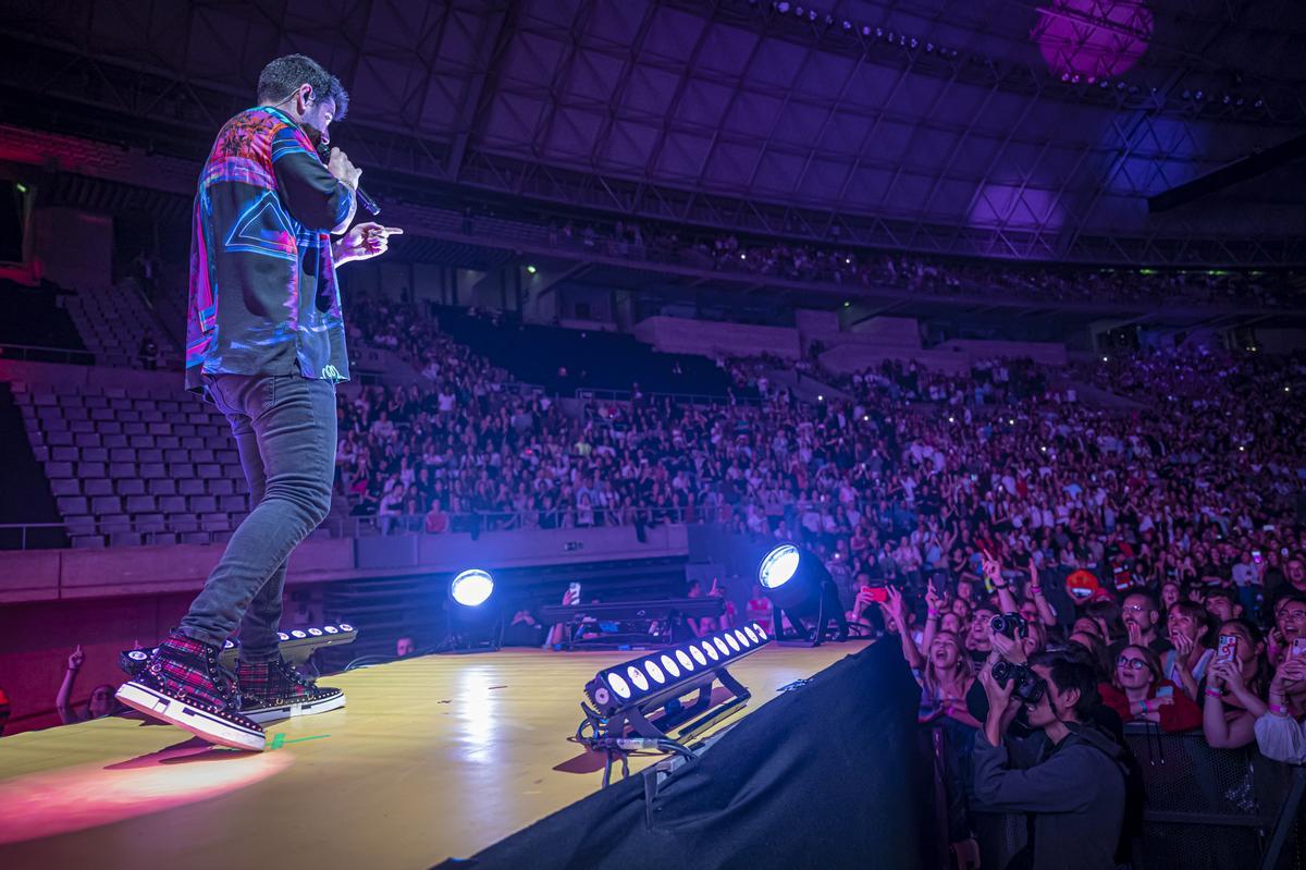 Concierto de Melendi en el Palau Sant Jordi de Barcelona