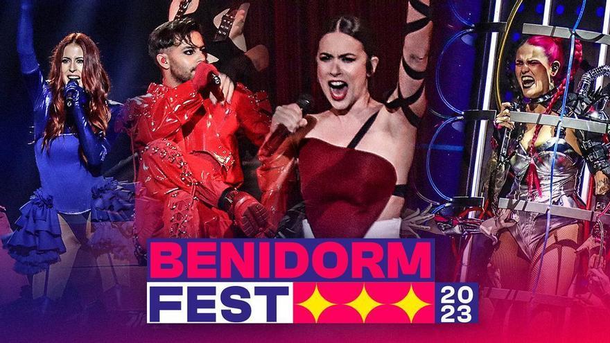 Ocho candidatos aspiran ganar el Benidorm Fest 2023 y a representar a España en Eurovisión.