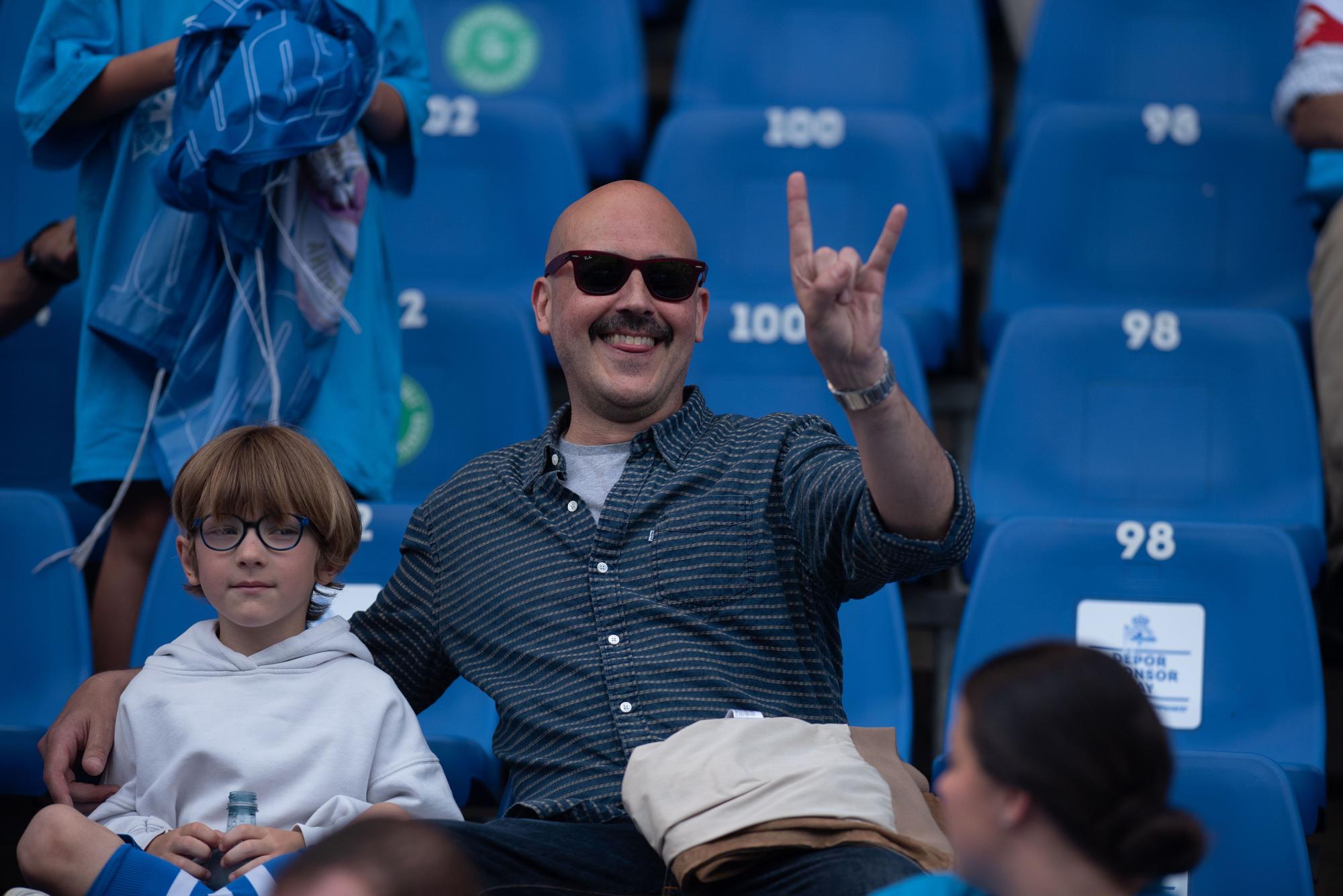 A Coruña marca en Riazor la mejor entrada en la historia de Primera RFEF con 28.828 espectadores