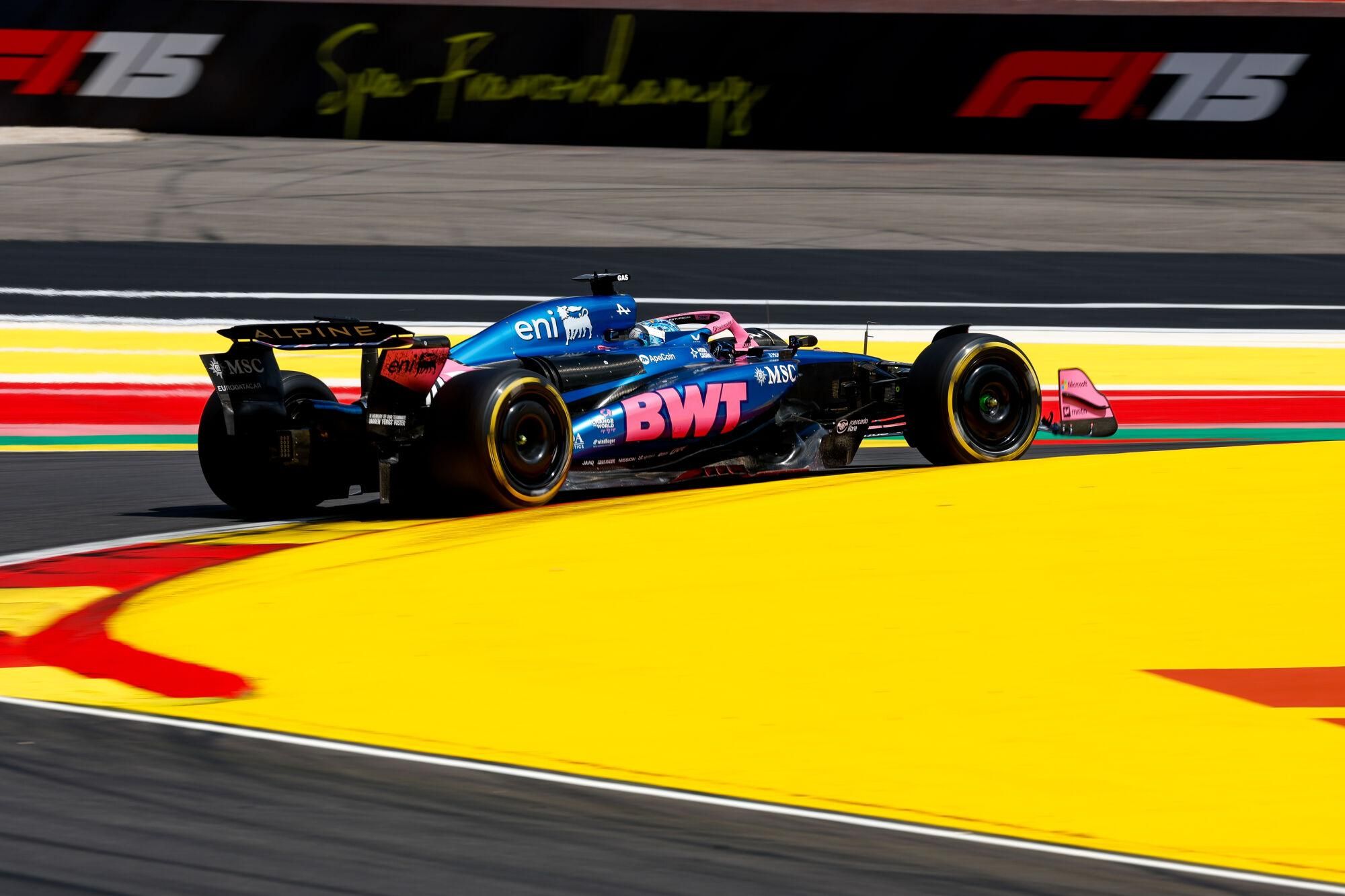 10 GASLY Pierre (fra), Alpine F1 Team A525, action during the 2025 Formula 1 Belgian Grand Prix, 13th round of the 2025 FIA Formula One World Championship from July 25 to 27, 2025 on the Circuit de Spa-Francorchamps, in Stavelot, Belgium - Photo DPPI AFP7 26/07/2025 ONLY FOR USE IN SPAIN. DPPI / AFP7 / Europa Press;BELGIUM;f1;formula 1;FORMULE 1;Motorsport;Sport;F1 - BELGIAN GRAND PRIX 2025;
