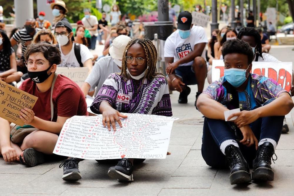 Protesta contra el racismo en Murcia