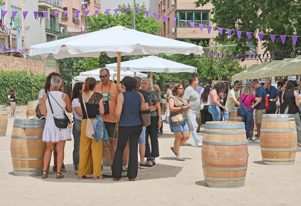 Les imatges de la mostra de vins de la ViBa al Pati del Casino de Manresa