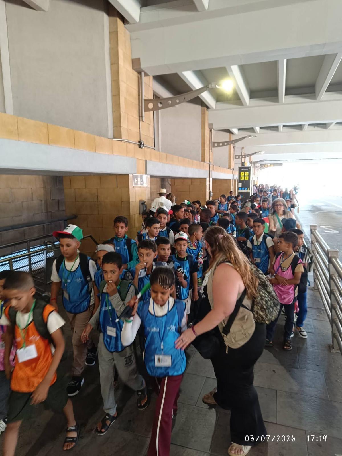 Galería | Los niños saharauis de Vacaciones en Paz llegan a Extremadura