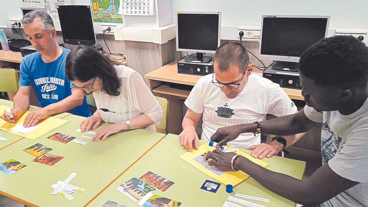 Una de las actividades más destacadas del intercambio fue el taller de accesibilidad cognitiva y lectura fácil