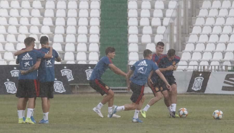 Entrenamiento de la Sub 21 en Córdoba