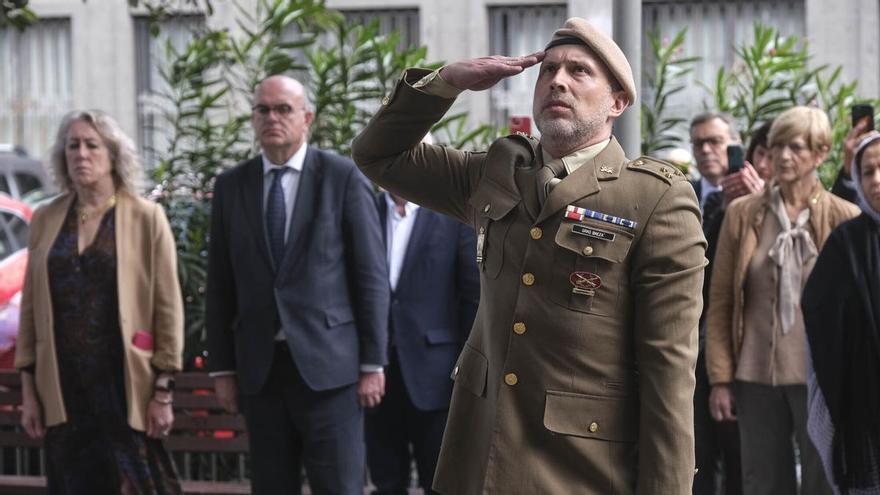 La historia del capitán Agustín Gras Baeza, víctima de atentado en Afganistán, recordada en el 11M en Canarias