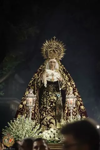 Sin tregua de calor extremo para los cofrades de Sevilla: la Virgen del Cerro cambia el horario de su procesión por los 40 grados