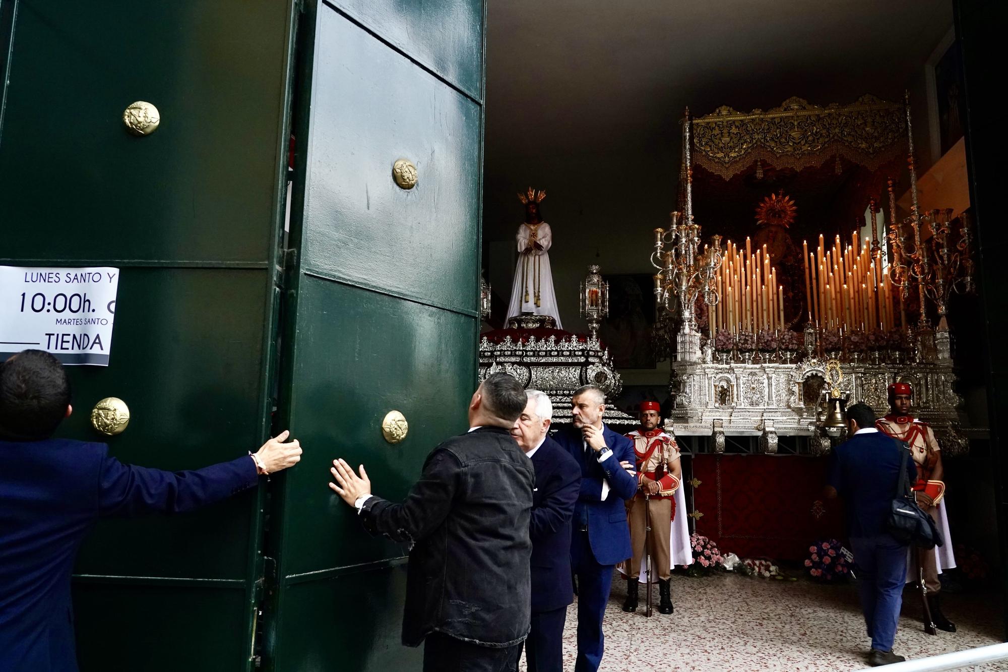 Jesús Cautivo y María Santísima de la Trinidad Coronada ha suspendido su salida procesional este Lunes Santo
