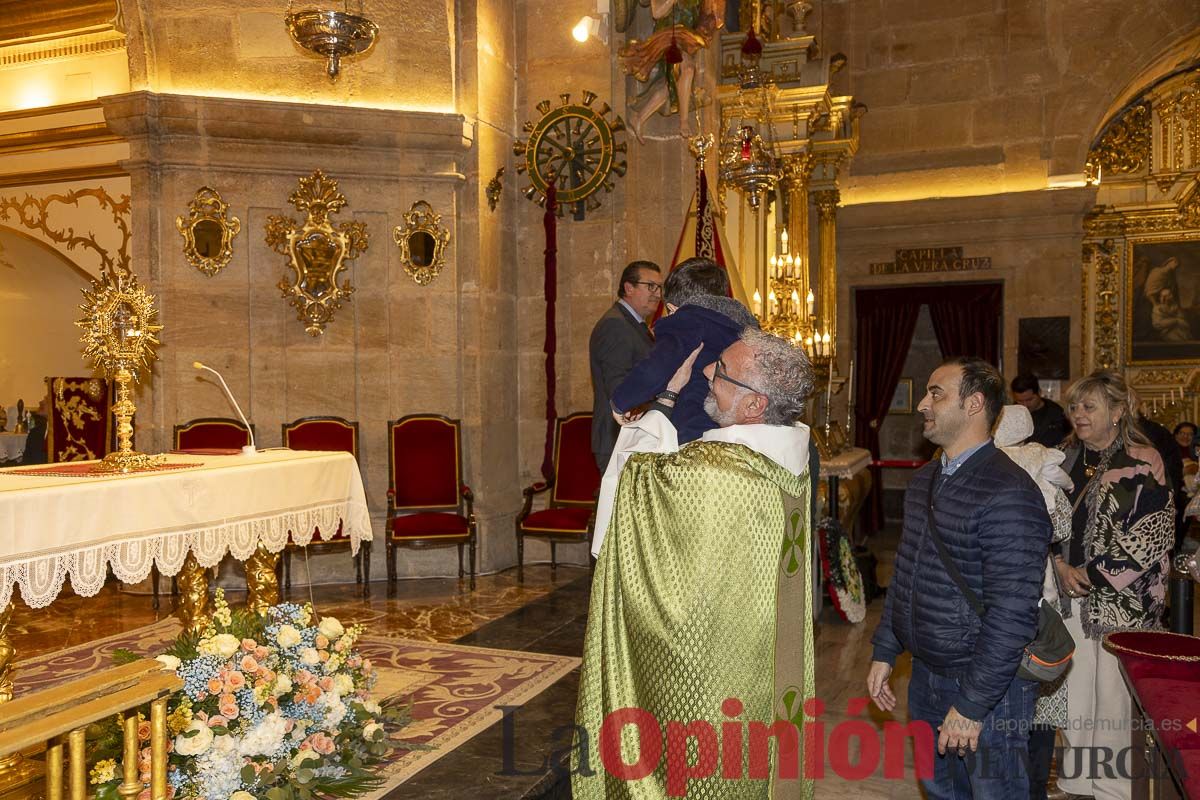 Presentación a la Vera Cruz de Caravaca de los niños nacidos en 2023