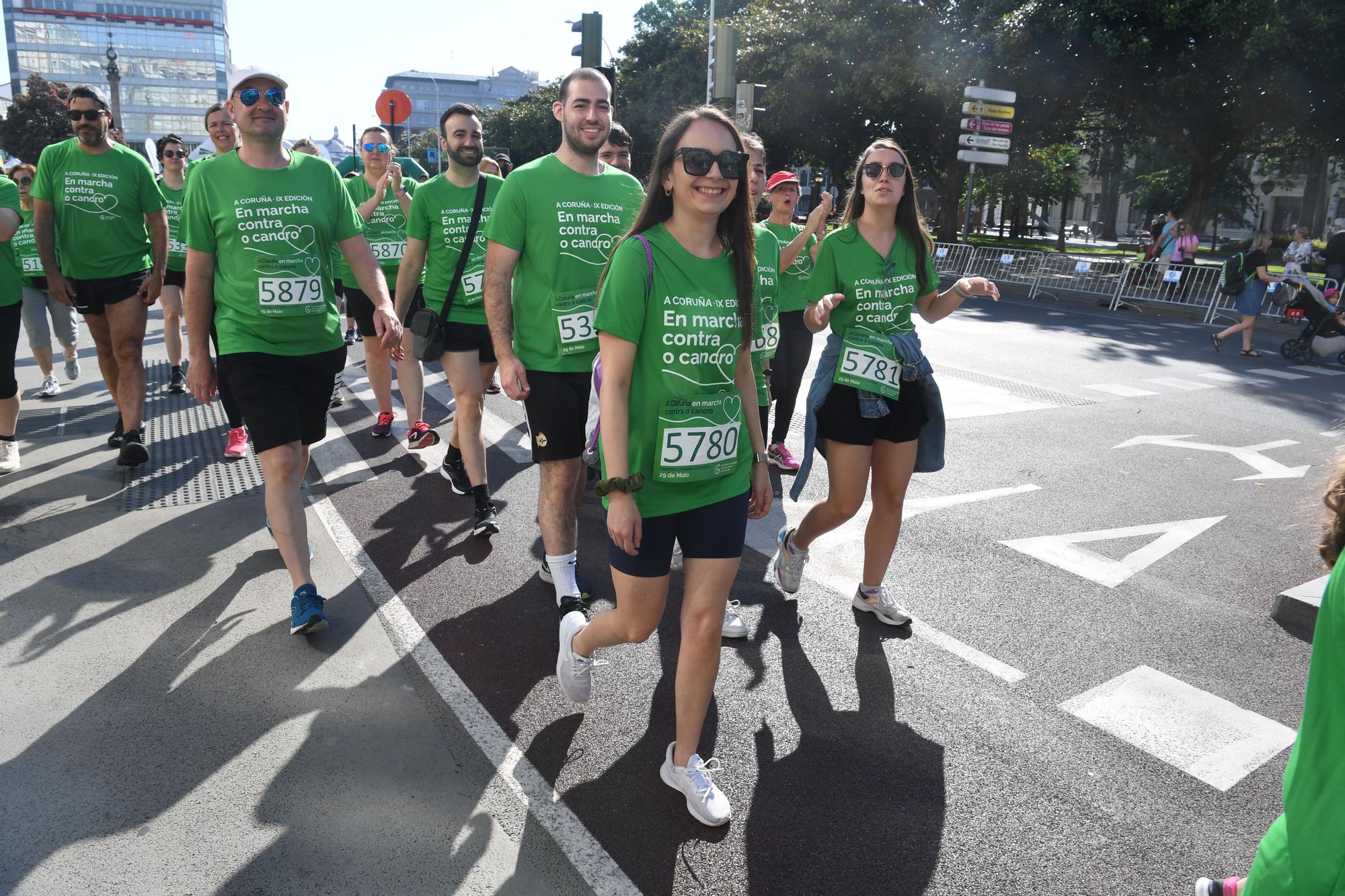 La Carrera contra el Cáncer tiñe de verde la ciudad