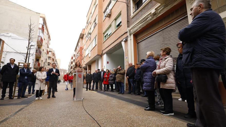 El Ayuntamiento de Zaragoza invierte cerca de 600.000 euros en la reforma integral de la calle Belchite