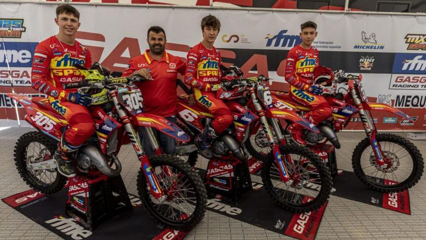 Elías Escandell, el mejor español en el Europeo MX125