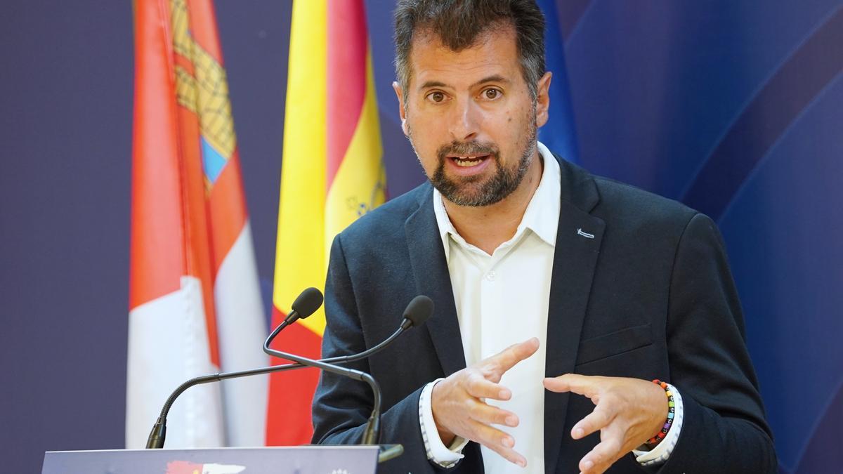 Luis Tudanca valora el acuerdo entre ERC y PSOE