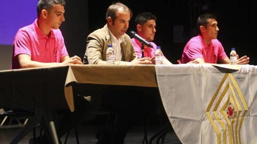 Fran González, durante la presentación.