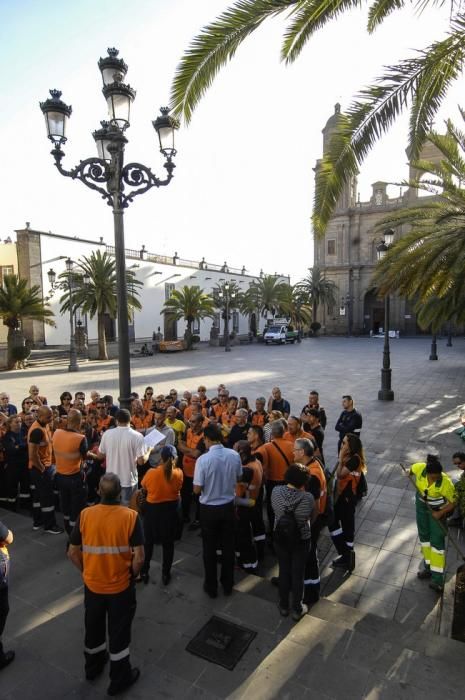 CONCENTRACION MANIFESTACION TRABAJADORES ZONAS ...