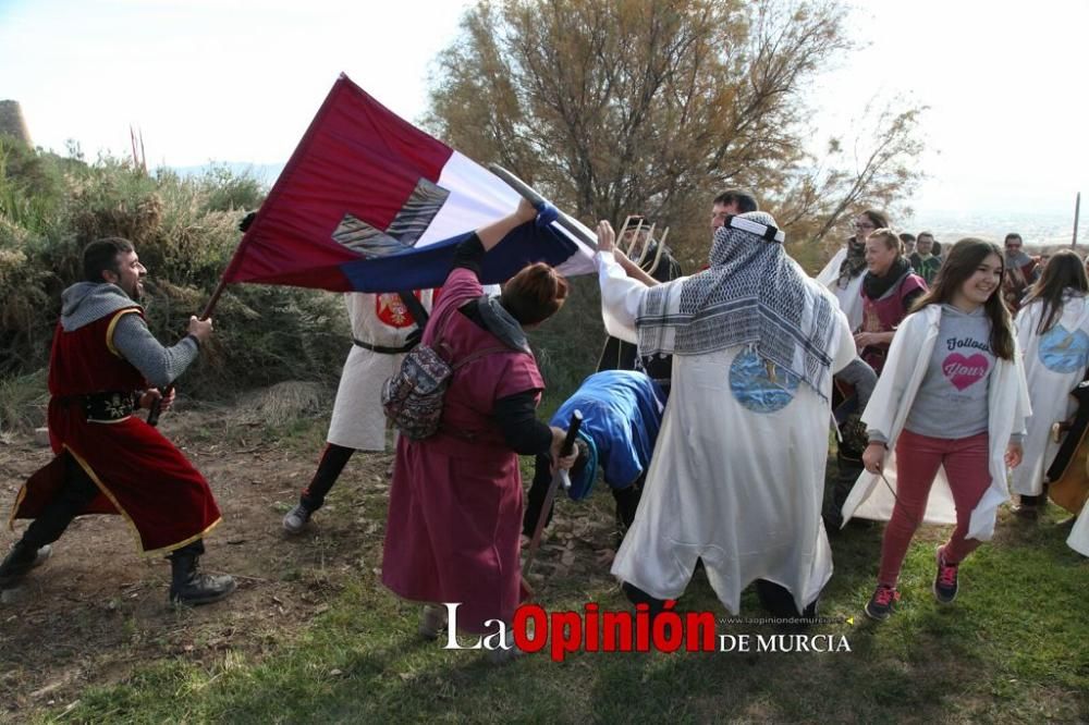 Refriega, acto de capitulación del Torneo Medieval y degustación de arroz desde la Fortaleza del Sol de Lorca