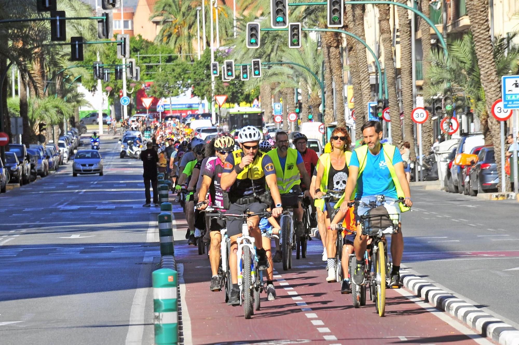 Segunda 'bicifestación' en Elche