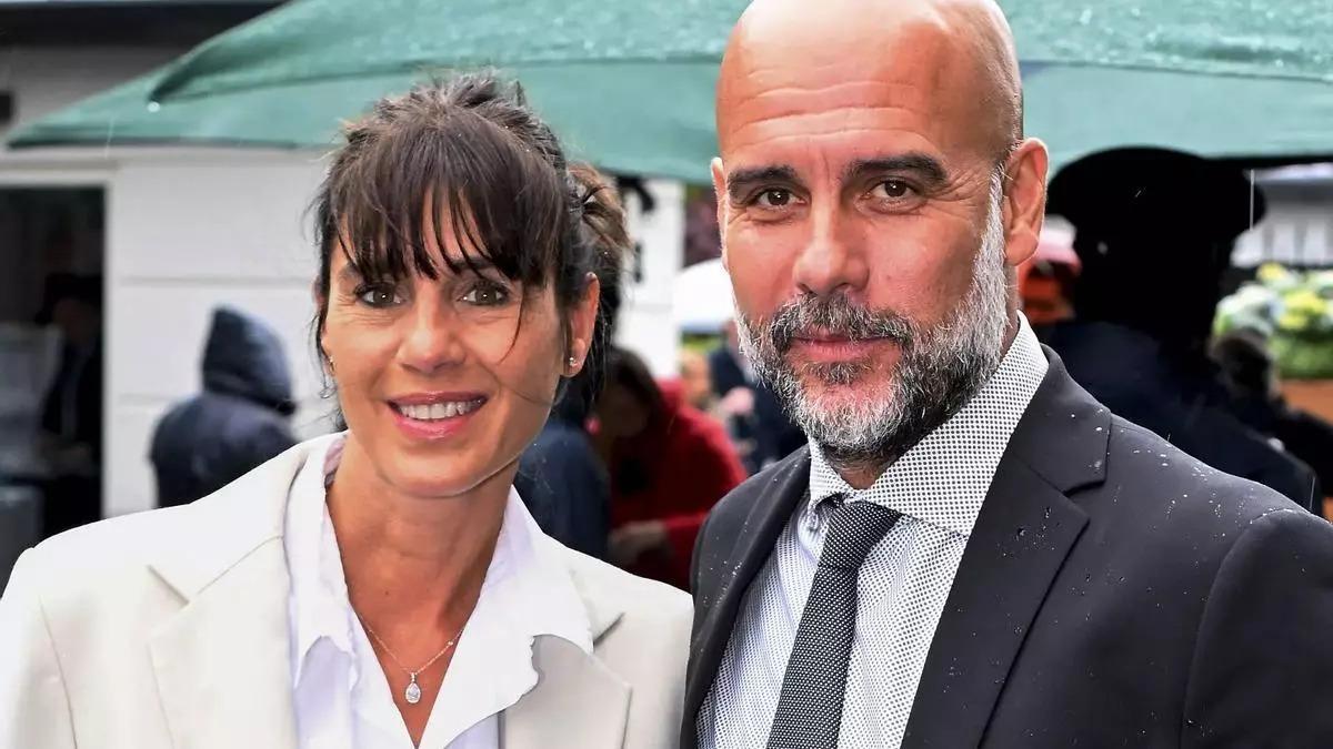 Pep Guardiola y Cristina Serra