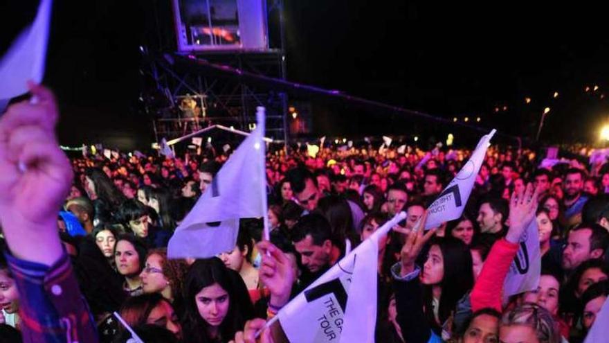 El recinto trasero de Fexdega se llenó hasta la bandera. // Iñaki Abella