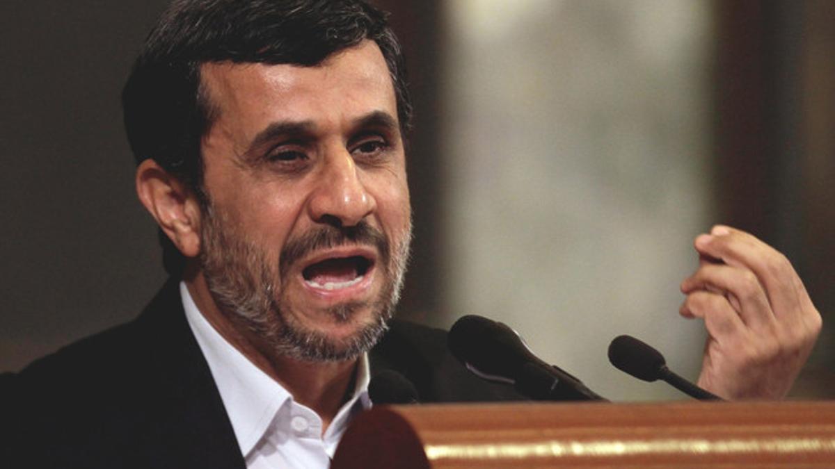 El presidente de Irán, Mahmud Ahmadineyad, en una imagen de archivo.