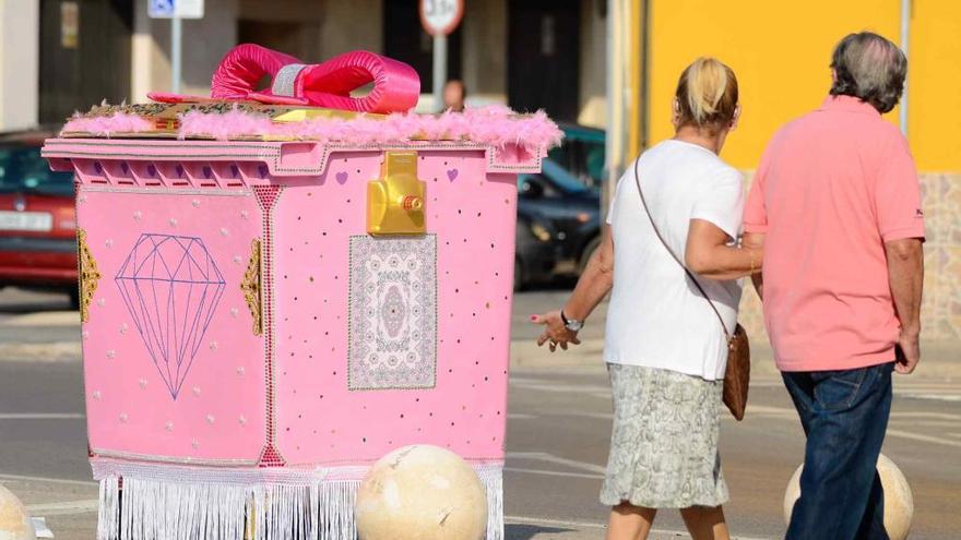 Un contenidor sorpresa a Borriana