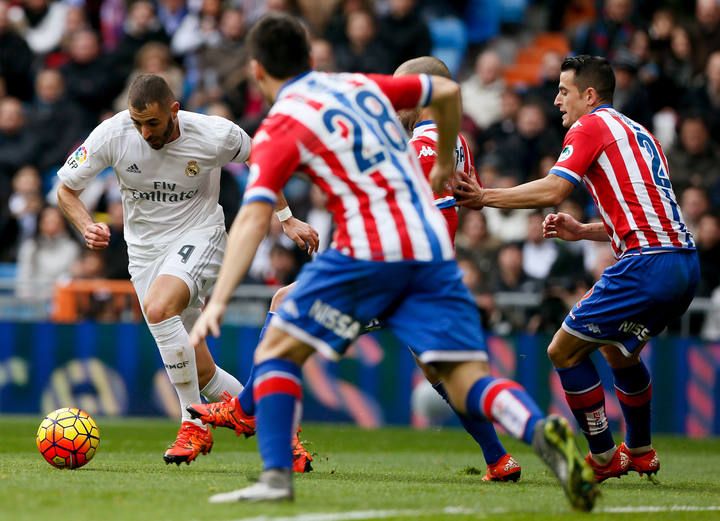 Liga: Real Madrid - Sporting de Gijón