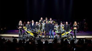 Rossi ha presentado sus proyectos de MotoGP y Moto2 en el teatro Rossini de Pésaro