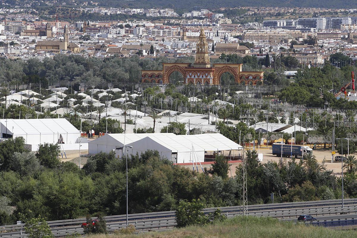 Aceleran los trabajos en la Feria