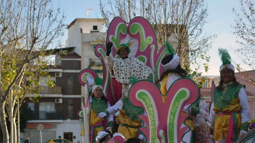 Rey Mago de una cabalgata de la periferia.