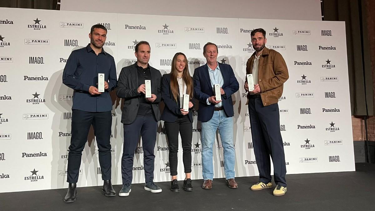 Foto de familia de los premiados