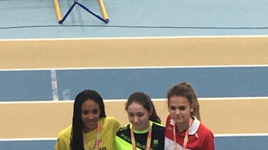 Seis medallas para Aragón en el Nacional SUB-16 bajo techo