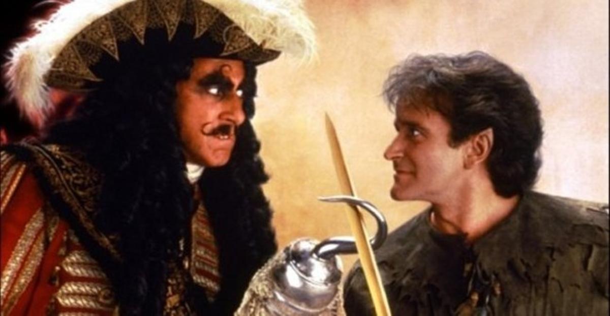 Robin Williams en ’Hook’ (1991).