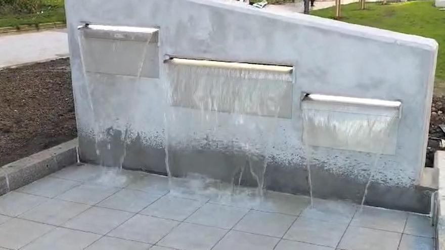Así funciona la nueva lámina de agua de La Merced: la guinda a la reurbanización de la plaza