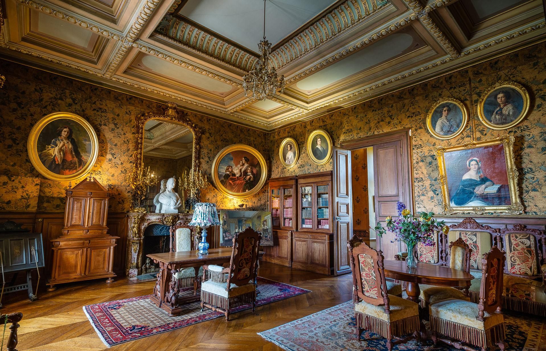 Interior de Montrésor, en el Valle del Loira.