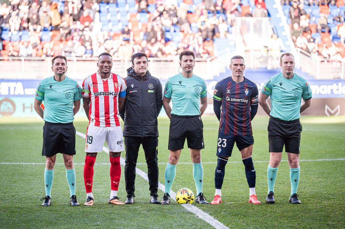Eibar - Sporting, en imágenes