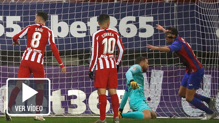 El Atlético se hunde en Eibar