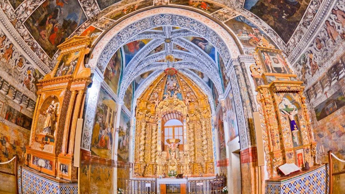 Los frescos de la Ermita de la Virgen del Ara.
