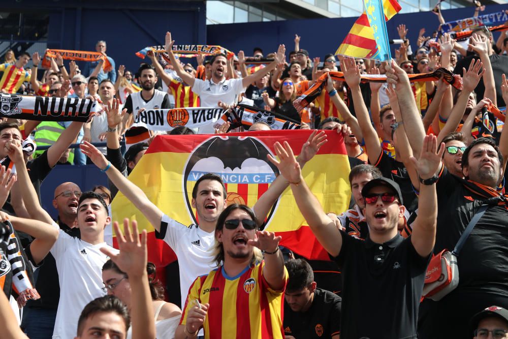 Así vive el Derbi la afición del Valencia CF