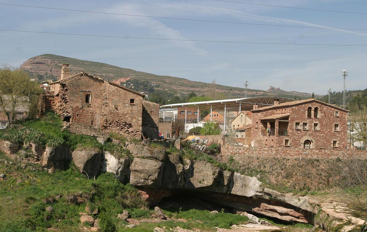 Una de las masías de Sant Llorenç Savall, en el Vallès Occidental