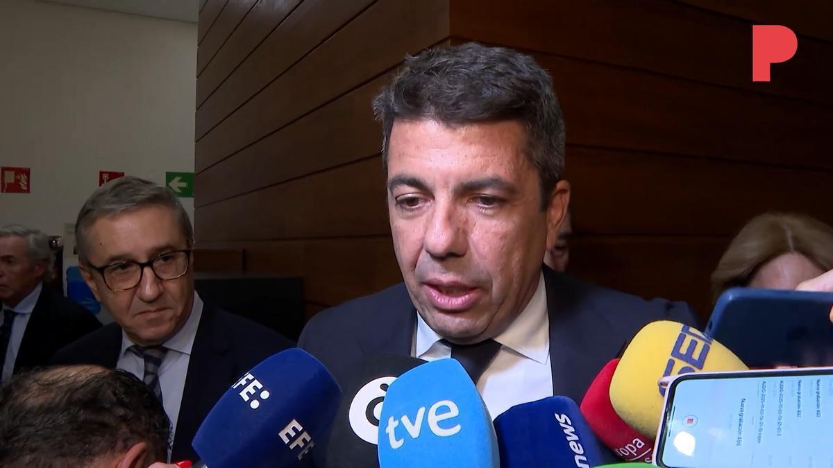 La fiscalia no veu indicis per imputar Mazón i demana la jutge que investigui més