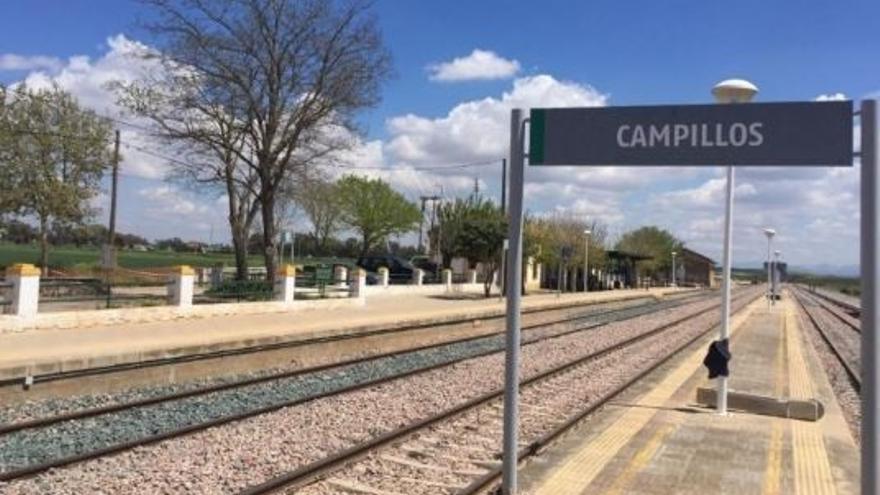 Imagen de la estación de Campillos.