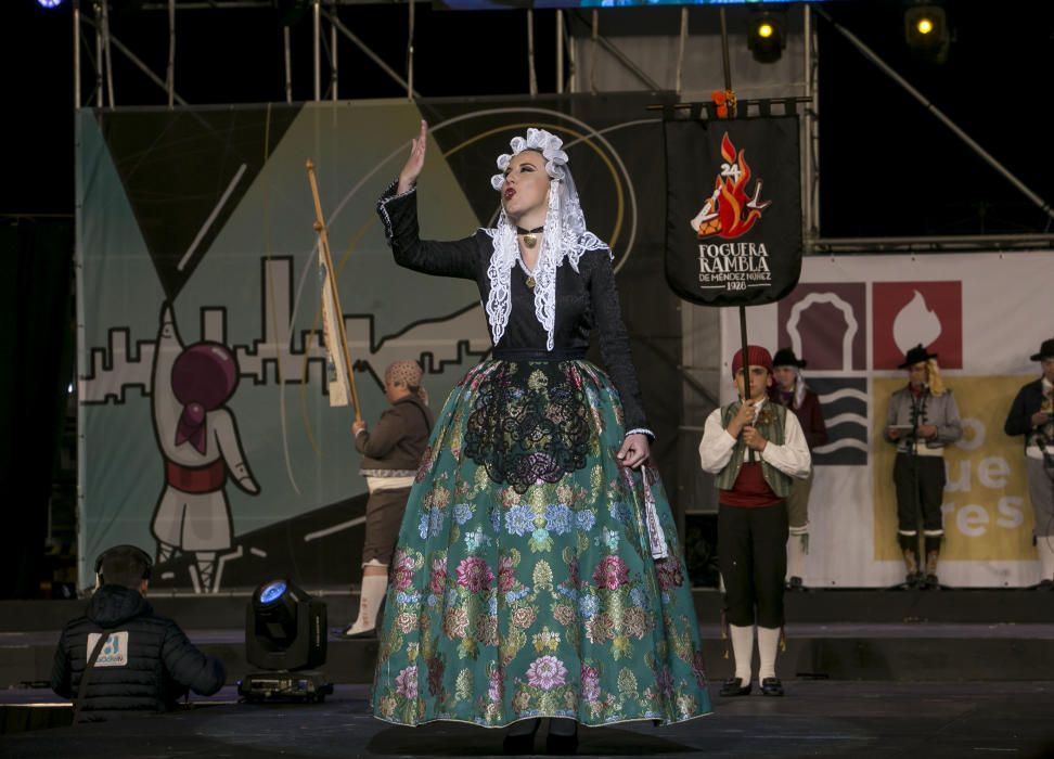 Gala de elección ''Sons de juny'': Isabel Bartual, Bellea del Foc 2019.