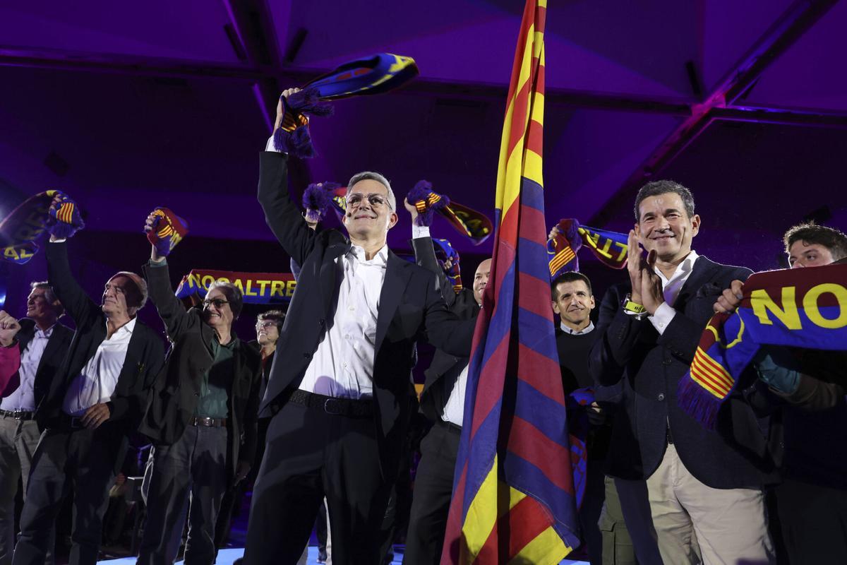 Acto de presentación de 'Nosaltres' la candidatura liderada por Víctor Font